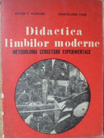 Didactica Limbilor Moderne. Metodologia Cercetarii Experimentale