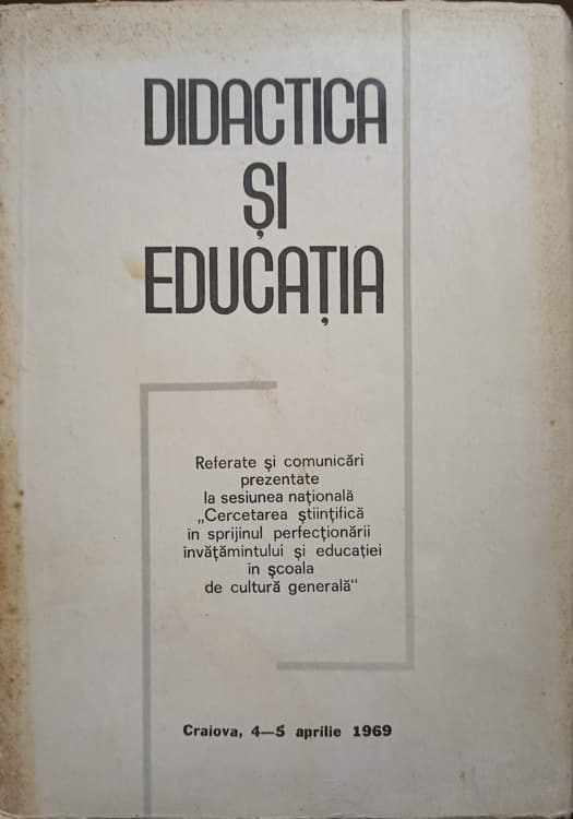 Didactica Si Educatia 