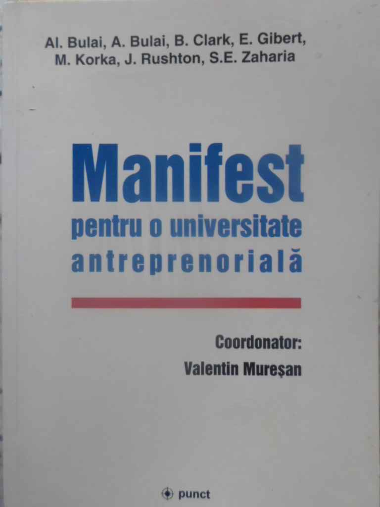 Manifest Pentru O Universitate Antreprenoriala