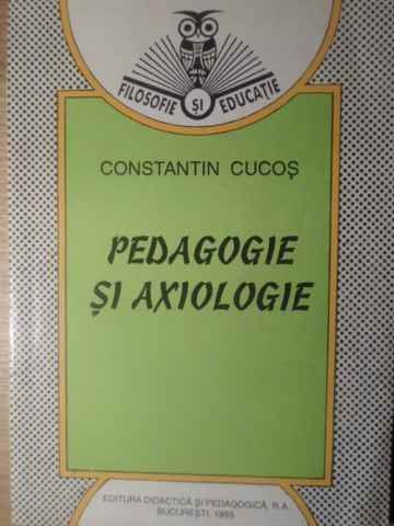 Pedagogie Si Axiologie