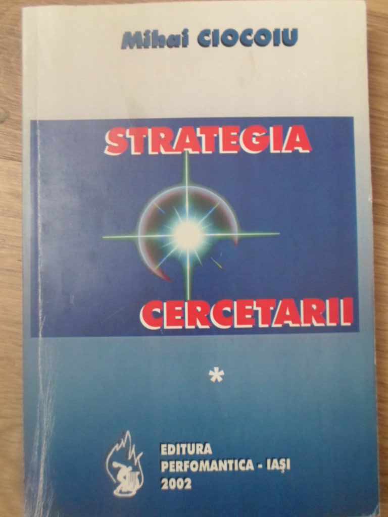 Vezi detalii pentru Strategia Cercetarii