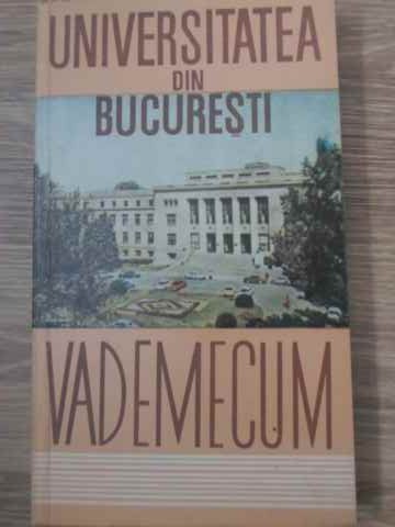 Universitatea Din Bucuresti Vademecum