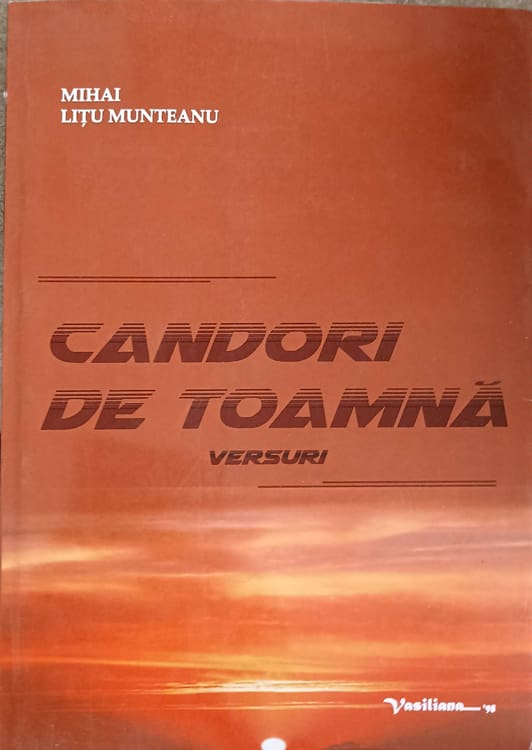 Candori de toamna. versuri