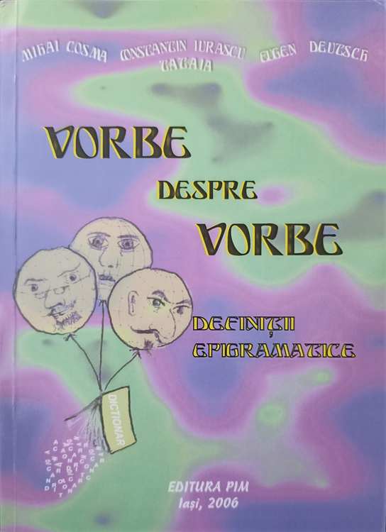 Vorbe Despre Vorbe. Definitii Epigramatice