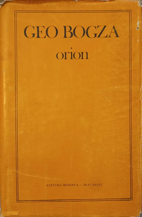 Orion, Poeme. Editie Bilinvga Romana-italian