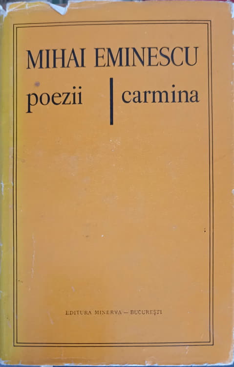 Vezi detalii pentru Poezii. Carmina, Editie Bilingva Romana Latina