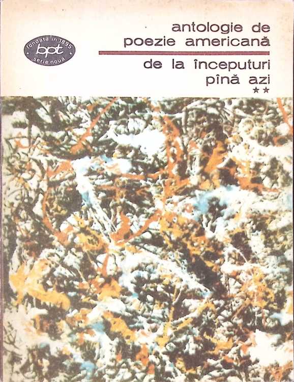 Minerva Antologie De Poezie Americana Vol…