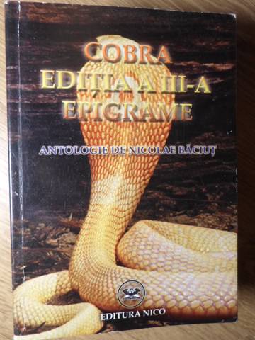 Cobra. Editia A Iii-a. Epigrame