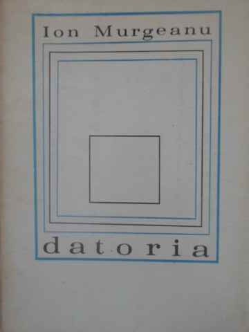 Datoria Poezii Princeps Tiraj 920 Ex.