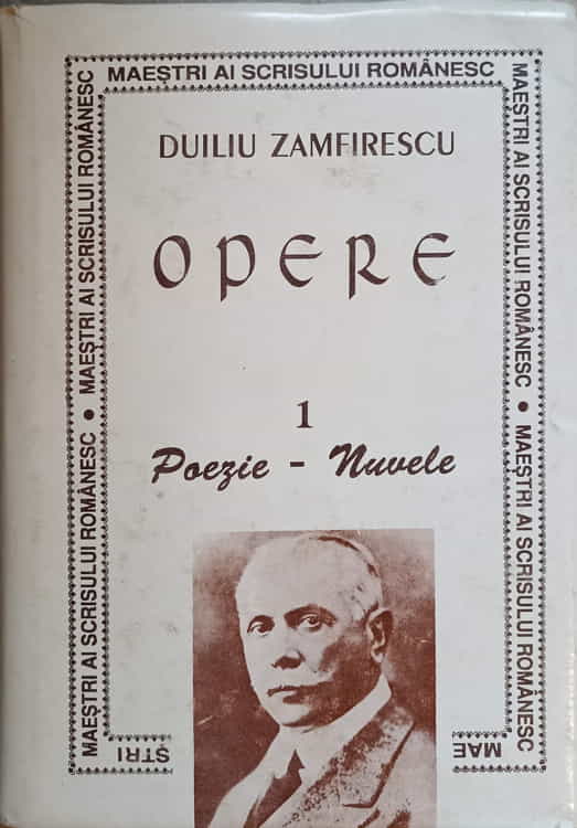 Vezi detalii pentru Opere 1 Poezie-nuvele