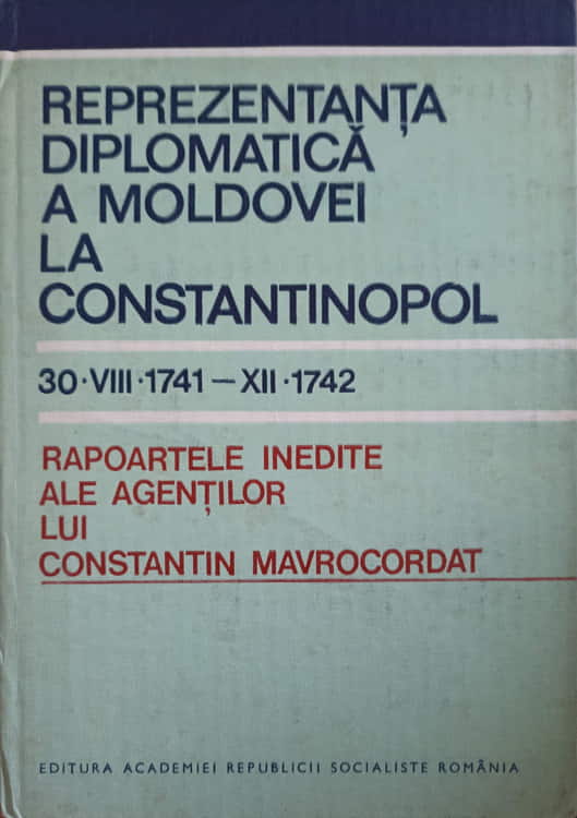 Reprezentanta Diplomatica A Moldovei La Constantinopol