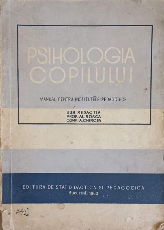 Vezi detalii pentru Psihologia Copilului