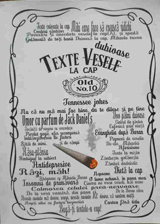 Vezi detalii pentru Texte Dubioase La Cap. Old No.10