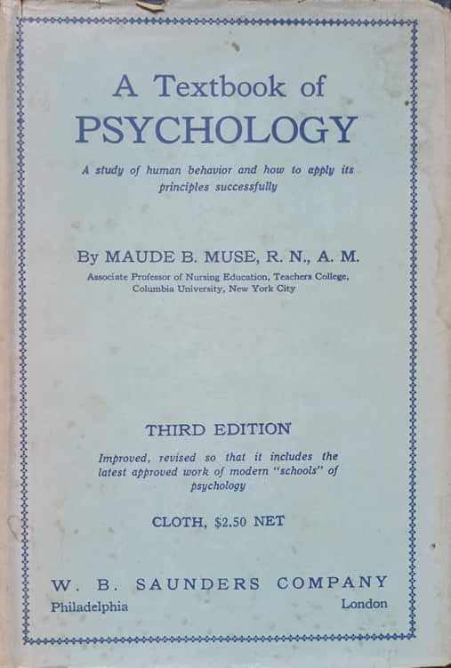 Vezi detalii pentru A Textbook Of Psychology