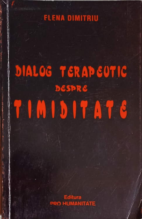 Dialog Terapeutic Despre Timiditate