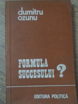 Formula Succesului? Orientarea Profesionala A Tinerilor