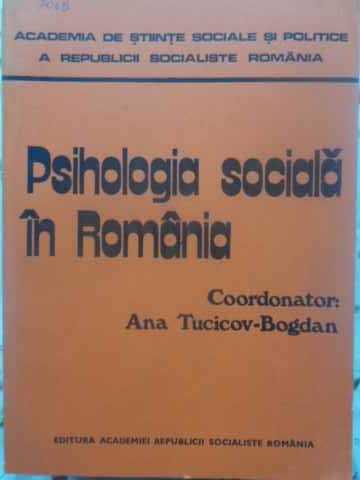 Psihologia Sociala In Romania