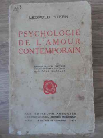 Psychologie de l'amour contemporain