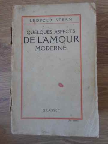 Quelques aspects de l'amour moderne