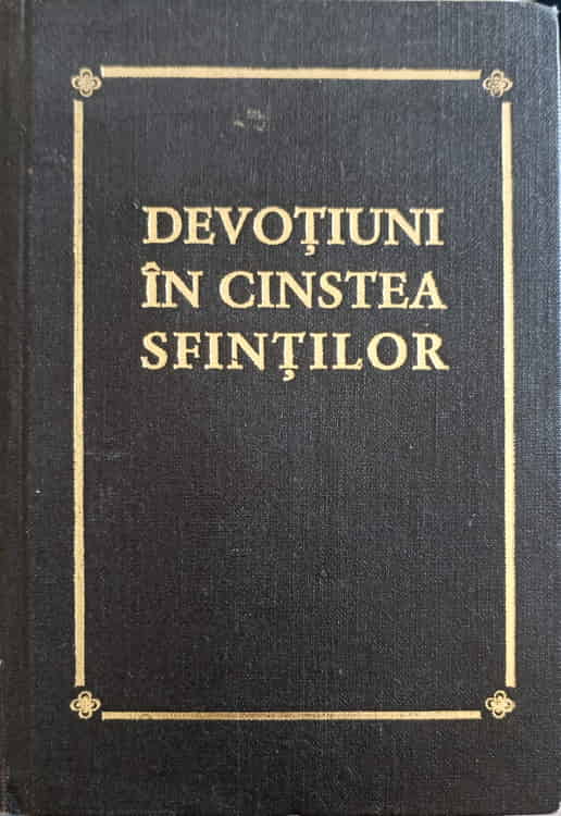 Devotiuni In Cinstea Sfintilor