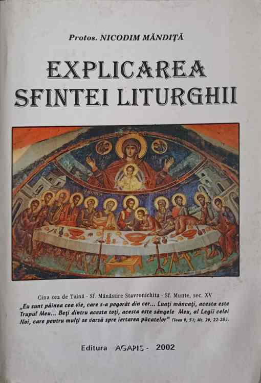 Vezi detalii pentru Explicarea Sfintei Liturghii