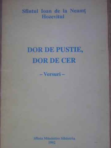 Dor De Pustie, Dor De Cer. Versuri