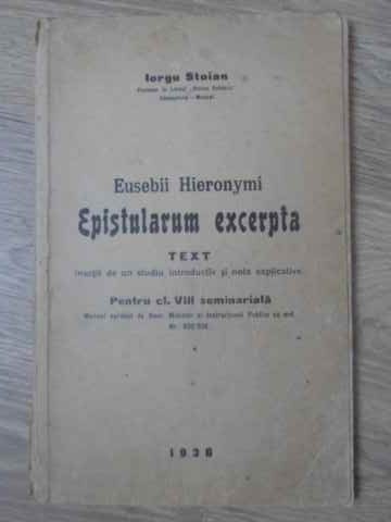 Eusebii Hieronymi Epistularum Excerpta