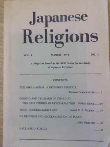 Japanese Religions Vol.8 March 1974