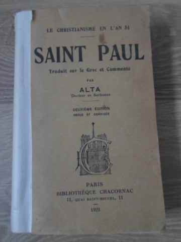 Le christianisme en l'an 51. saint paul