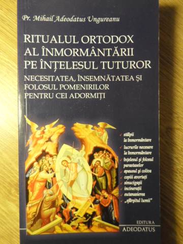 Ritualul Ortodox Al Inmormantarii Pe Intelesul Tuturor