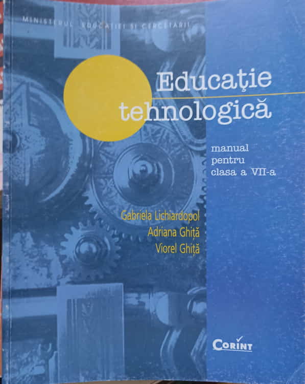 Educatie Tehnologica, Manual Pentru Clasa A Vii-a