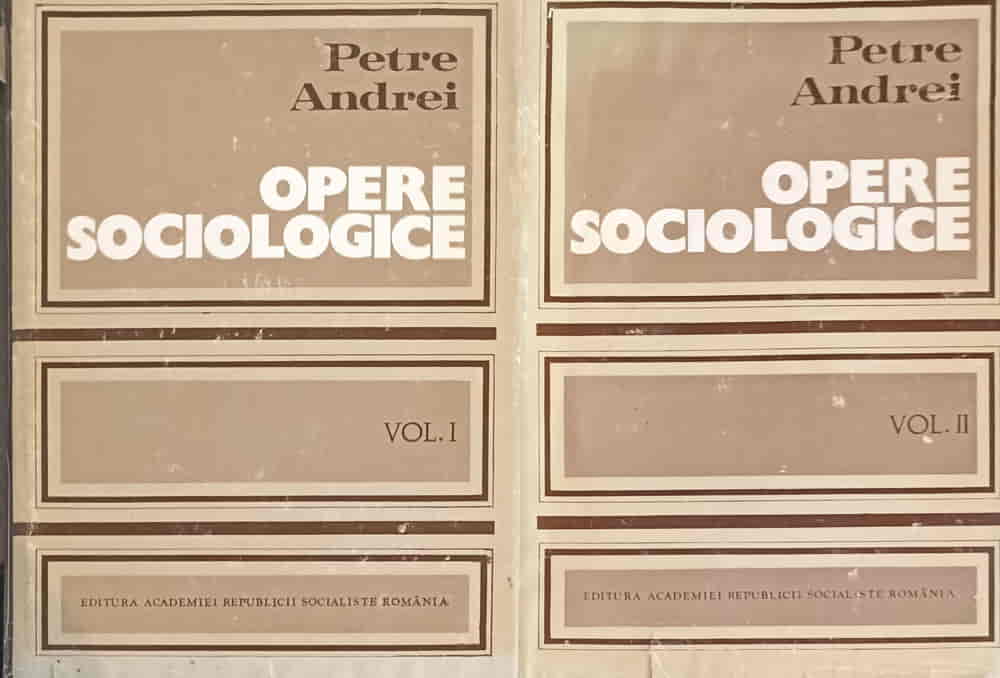 Vezi detalii pentru Opere Sociologice Vol.1-2