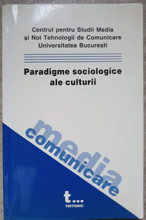 Paradigme Sociologice Ale Culturii