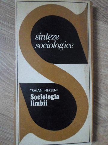 Vezi detalii pentru Sociologia Limbii