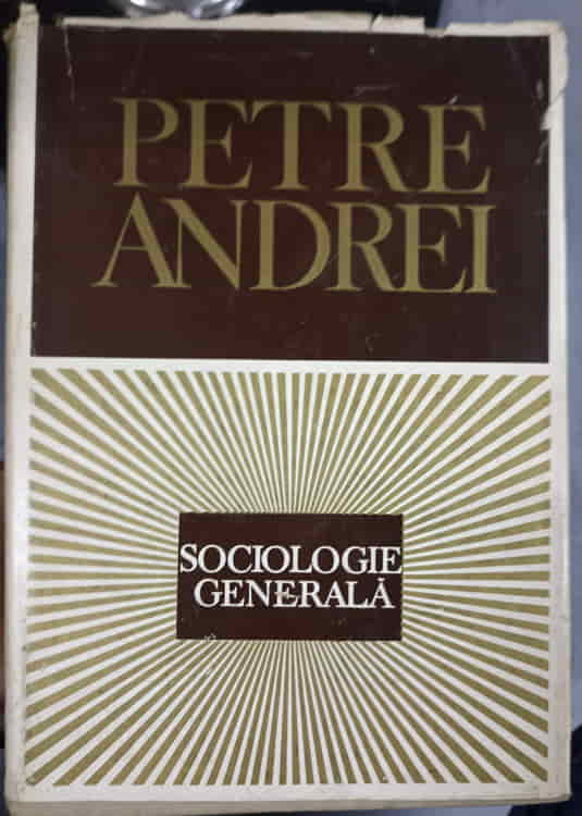 Vezi detalii pentru Sociologie Generala