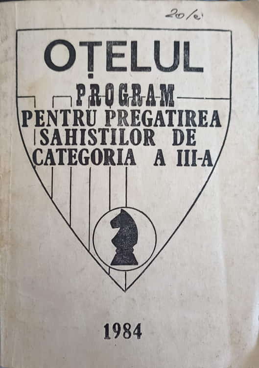 Program Pentru Pregatirea Sahistilor De Categoria A Iii-a