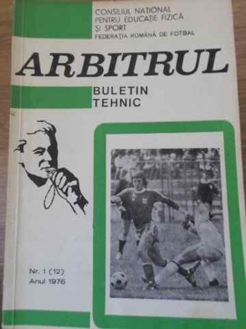 Arbitrul Buletin Tehnic Nr.1(12), Anul 1976