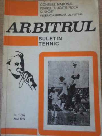 Arbitrul Buletin Tehnic Nr.1(15), Anul 1977