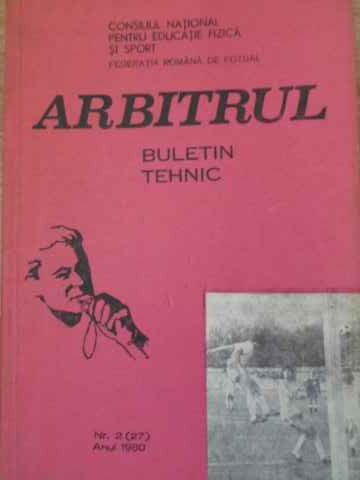 Arbitrul Buletin Tehnic Nr.2(27), Anul 1980