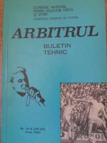 Arbitrul Buletin Tehnic Nr.3-4(28-29), Anul 1980