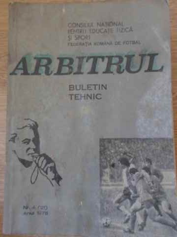 Arbitrul Buletin Tehnic Nr.4(21), Anul 1978