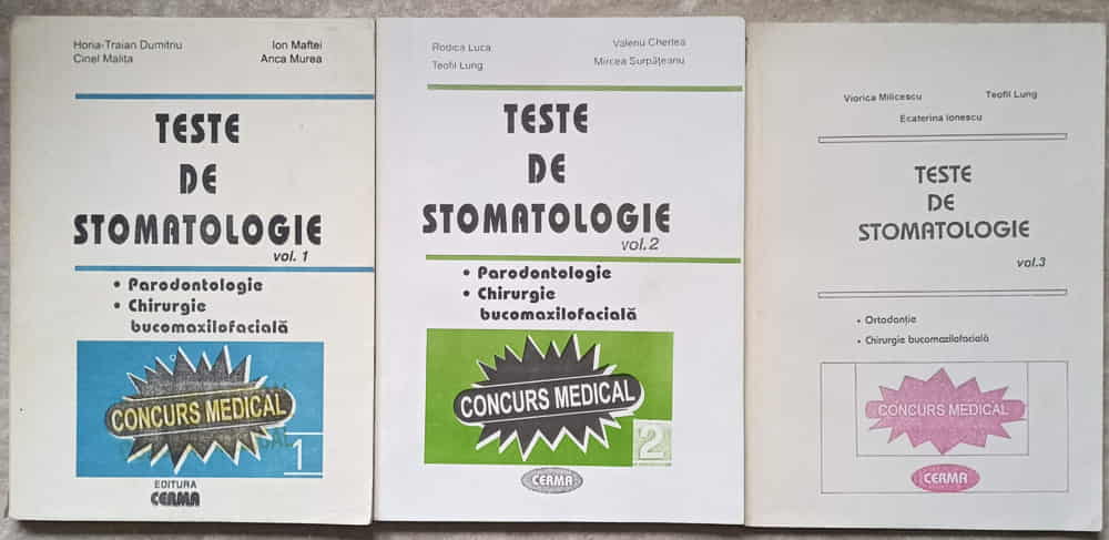 Vezi detalii pentru Teste De Stomatologie Vol.1-3