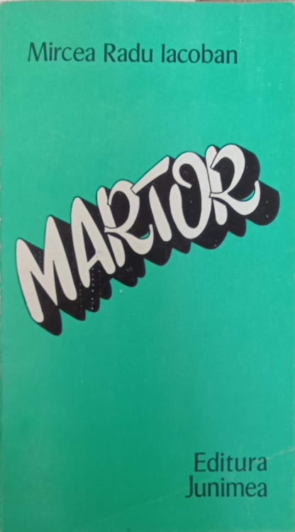 Martor (cu Dedicatia Autorului)