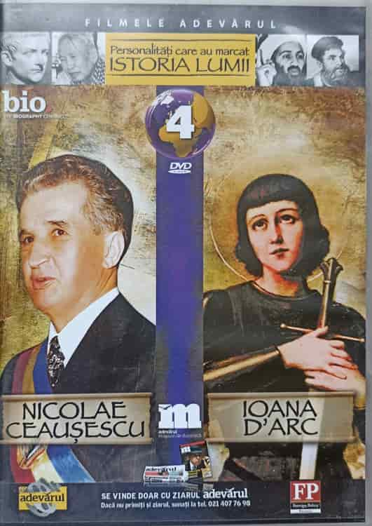Dvd film nicolae ceausescu, ioana d'arc