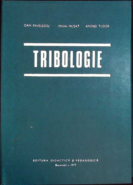 DIDACTICA SI PEDAGOGICA Tribologie