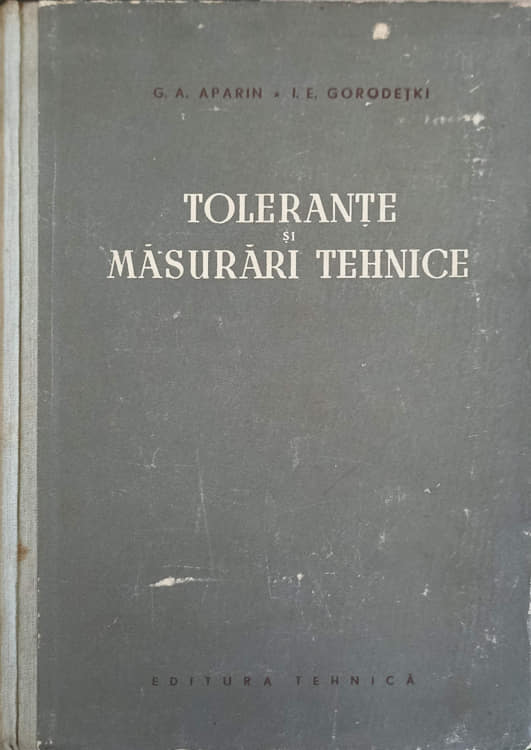 Vezi detalii pentru Tolerante Si Masurari Tehnice