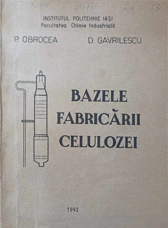 Vezi detalii pentru Bazele Fabricarii Celulozei