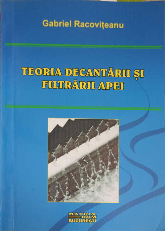 Teoria Decantarii Si Filtrarii Apei