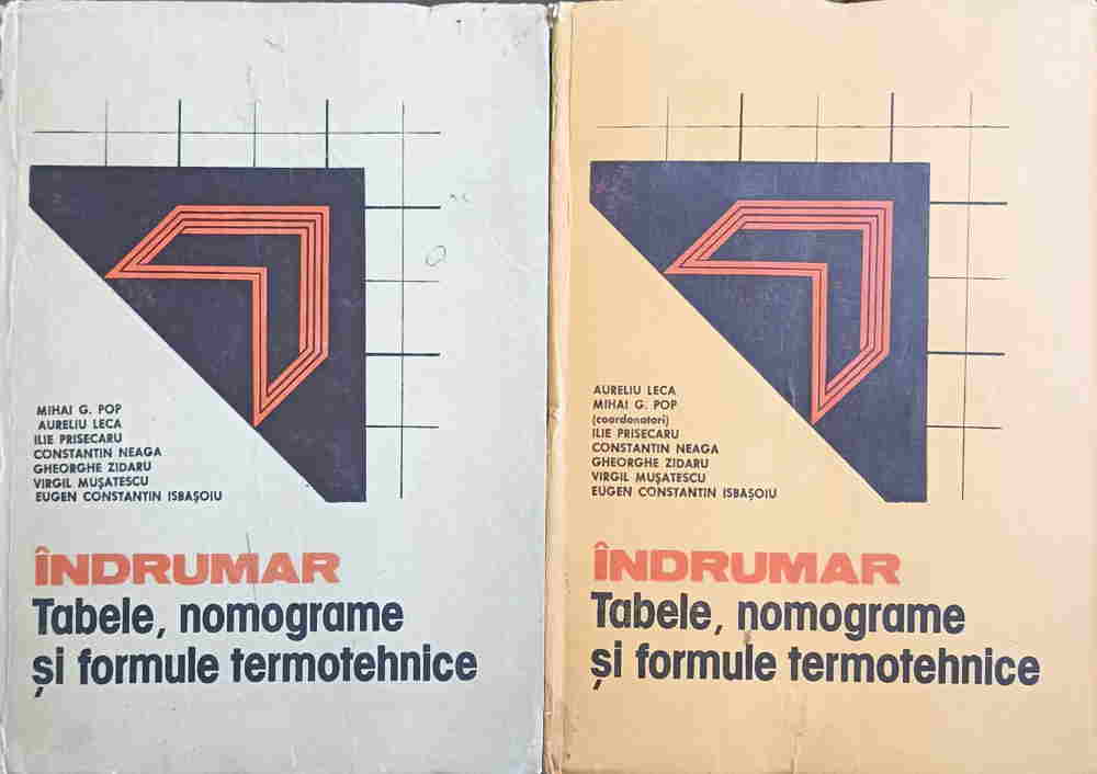 Indrumar. Tabele, Nomograme Si Formule Termotehnice Vol.1-2