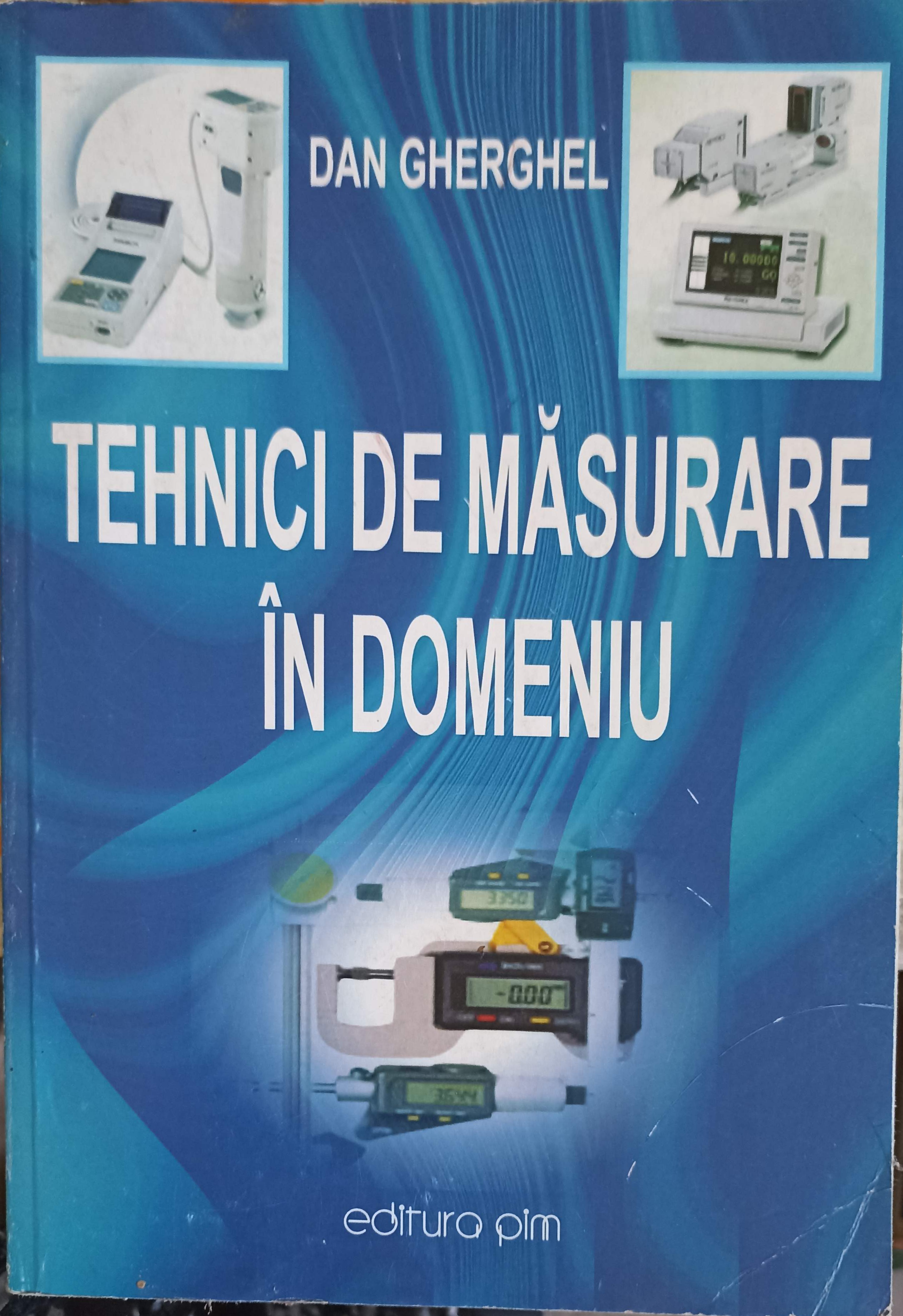 Vezi detalii pentru Tehnici De Masurare In Domeniu